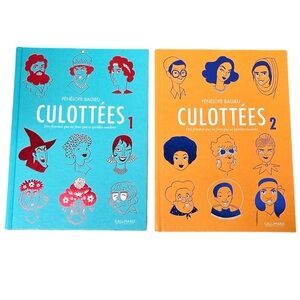 Pénélope Bagieu Book Culottées 1 and 2 French Edition Books
